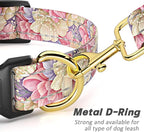 Reflective Dog Collar for Small Dogs, Cute Flower Theme Adjustable Heavy-Duty - Image 5