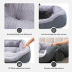 INVENHO Small Dog Bed Orthopedic Warming Soft Calming Sleeping Durable - Image 7