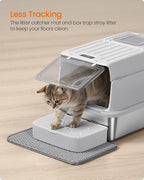 Feandrea Stainless Steel Cat Litter Box - Image 7