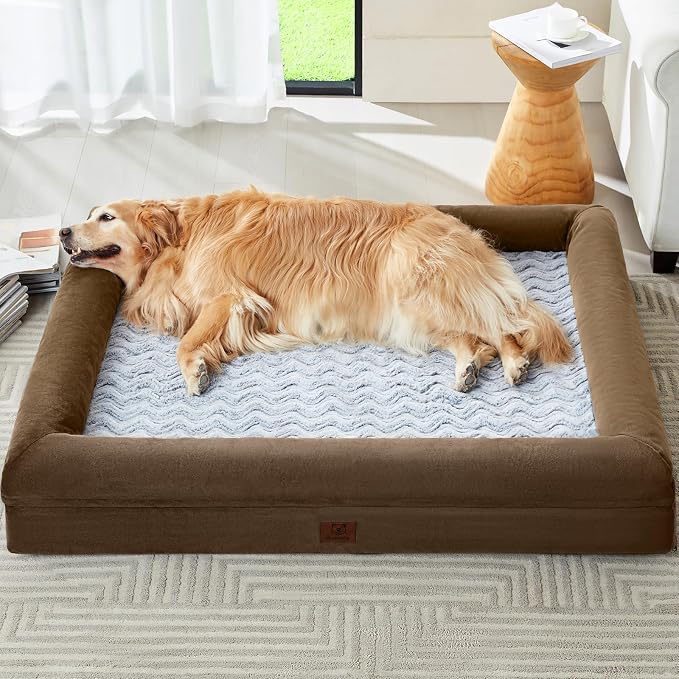 WNPETHOME XXXL Big Dog Bed, Washable Dog Couch by WNPETHOMEPETSHOME