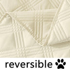 hyha Waterproof Dog Blanket, Reversible Pet Bed Blanket, Soft Sofa Couch Cover - Image 9