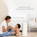 Ubbi Stainless Steel Diaper Pail, Odor Locking, No Special Bag Required - Image 7