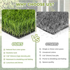 Artificial Grass Rug Indoor Outdoor, 8 x 8Inch Faux Grass Turf Sample, - Image 7