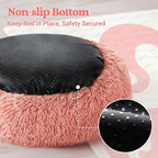 rabbitgoo Dog Bed for Small, 24 inches Machine Washable, Fluffy Donut Pet Bed - Image 7