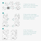 Navaris Modular Cardboard Cat House - Image 4