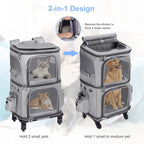 Double-Compartment Pet Carrier Backpack - Image 2