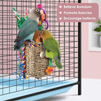 KATUMO Bird Toys, Parrot Grass Basket and Shredding Foraging - Image 6