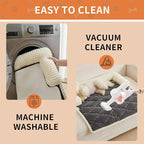 HAOMAIJIA Dog Couch Bed for Medium Dogs, Non Slip Pet Couch Covers for Sofa - Image 7