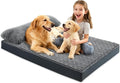 KISYYO Orthopedic L Dog Beds for Large Dogs by KISYYO