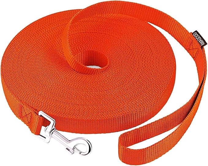 AmaGood Dog/Puppy Obedience Recall Training Agility Lead-15ft 20ft 30ft 50ft by DOGLEASH