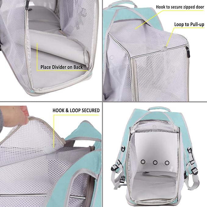 Dual Extension Pet Backpack Carrier - Image 3