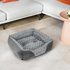 INVENHO Medium Dog Bed Rectangle Washable Orthopedic Soft Calming Sleeping - Image 7
