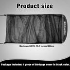 Shappy Large Bird Cage Seed Catcher, Bird Cage Cover Net Skirt Guard, - Image 2
