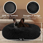 Extra Large Dog Beds, 36 Inch Human Dog Anxiety Relief Comfort Bed, - Image 3