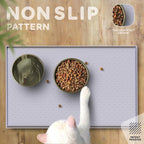Dog Food Mat - Raised Edges Dogs Mat - Image 4