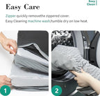 Orthopedic Dog Beds for Large Dogs, Waterproof Lined Egg Crate Foam Pet Bed Mat - Image 7