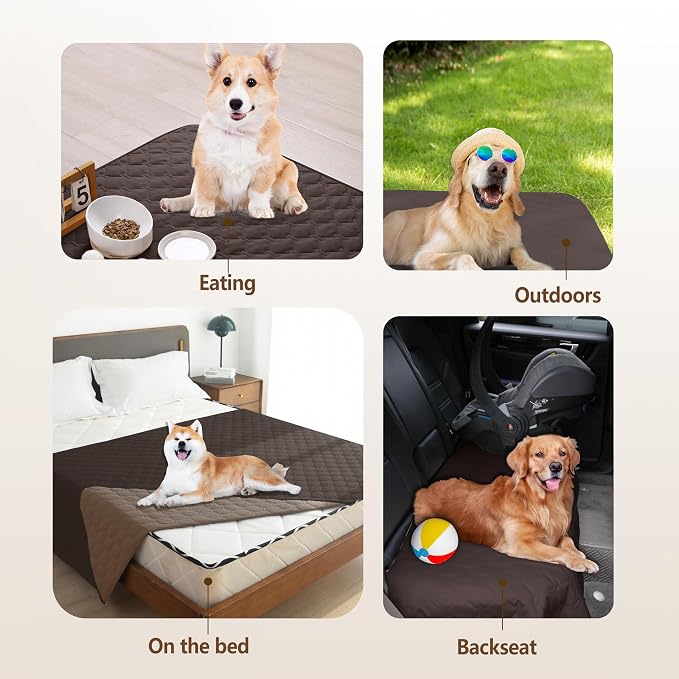 gogobunny 100% Double Sided Waterproof Dog Blanket Soft Pet Bed Cover - Image 2