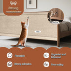 Cat Scratch Mat, Self-Adhesive Trimmable cat Scratch Furniture Protector - Image 4
