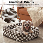 JOEJOY Small Dog Bed for Small Dogs, Rectangle Washable Orthopedic Corduroy - Image 5
