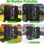 Kingling Outdoor Cat House Cover Weatherproof, Thermal Covers - Image 11