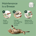 Purina Tidy Cats Breeze Covered Cat Litter Box System Kit - Image 6