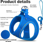 Fida Comfy Dog Harness with Leash, Cat Vest Harness Escape Proof, Breathable - Image 2
