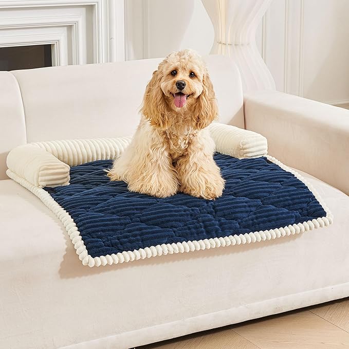 HAOMAIJIA Dog Couch Bed for Medium Dogs, Non Slip Pet Couch Covers for Sofa by HAOMAIJIA