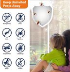 Magnetic Screen Door，Screen Door Mesh，Keep Bugs Out, Heavy-Duty Mesh Curtain - Image 4