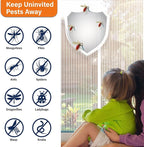 Magnetic Screen Door, Heavy Duty Door Screen Magnetic Closure Keep Bugs Out - Image 4