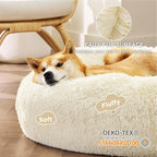Bedsure Calming Dog Bed for Medium Dogs - Image 2