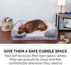Furhaven Orthopedic Dog Bed for Large Dogs w/ Removable Bolsters & Washable - Image 11