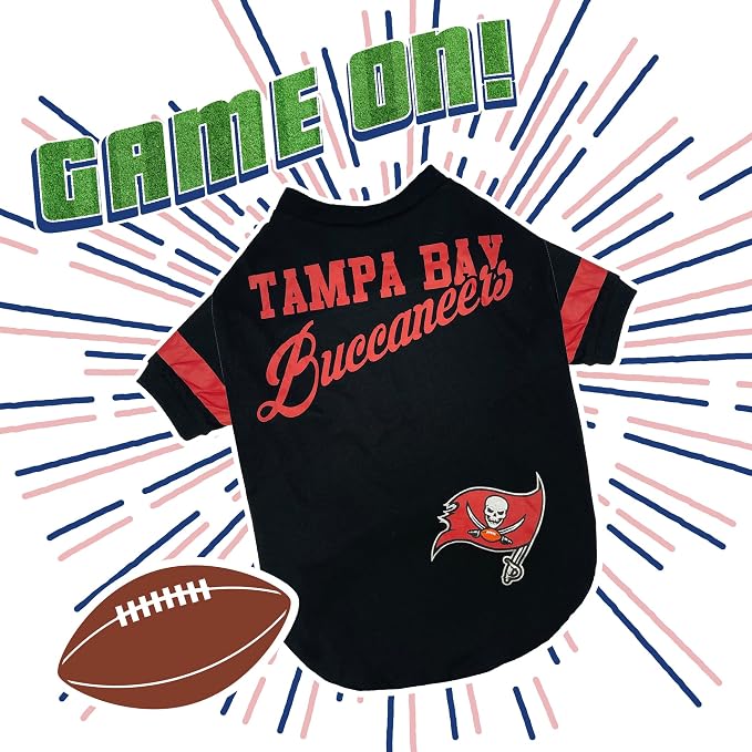 Pets First Tampa Bay Buccaneers Dog & Cat T-Shirt - Image 4