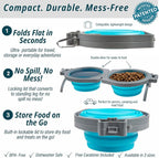 Loving Pets 73807991: Travel Double Diner Dog Bowl - Image 2