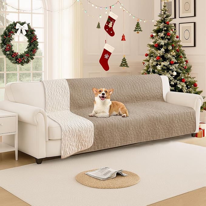 Waterproof Dog Blanket, Non-Slip Soft Pet Bed Cover, Couch Cover by CYCMACOHOME