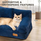 Plush Cat Couch Bed - Image 5