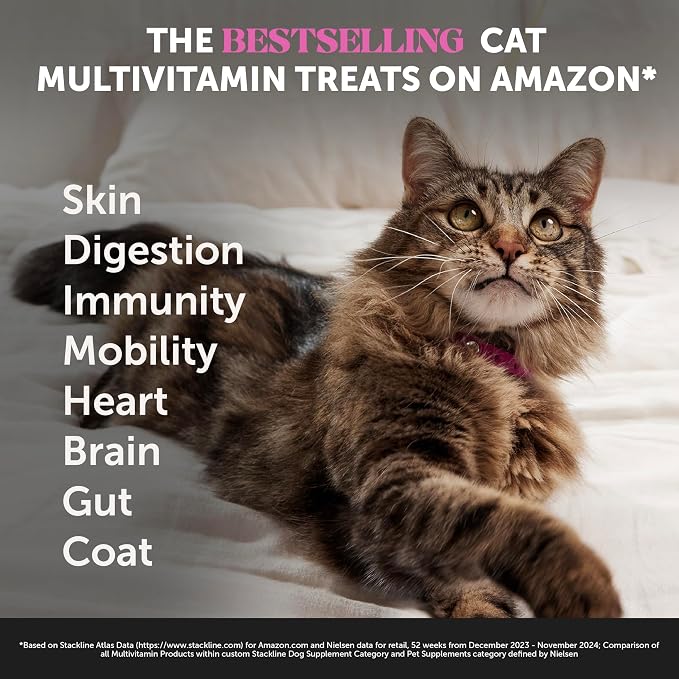Cat Multivitamin Crunchy & Creamy Chews - Image 2