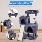 Cat Tree Tower, 36.4" Small Cat Tower - Image 2