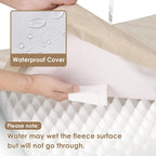 EHEYCIGA Waterproof Dog Bed Orthopedic 41"x27", Memory Foam Pet Bed - Image 2