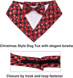 ADOGGYGO Christmas Dog Tuxedo Bandana - Image 4