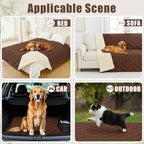 Smiry Waterproof Dog Bed Cover Blanket 30x53, Soft Reversible Pet Blanket - Image 5