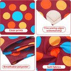 30 Pcs Polka Dot Dog Bandanas for Small Dogs Medium Stitch Dog Bandana Bulk - Image 3