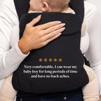 WildBird - Aerial Buckle Carrier - 2-24 Months - Standard Raven - Front or Back - Image 4