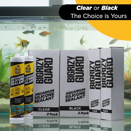 Aquarium Silicone Sealant Black 10.14 Fl oz Cartridge - Image 6
