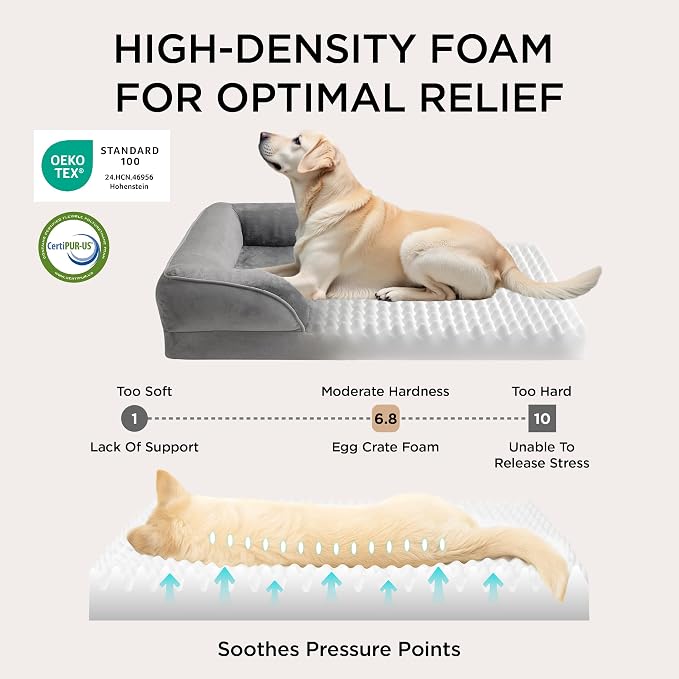 Bedsure Orthopedic Dog Beds for Extra Small Dogs- Washable Dog Cat Bed - Image 3