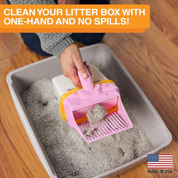 Neater Pet Brands Neater Scooper XL Cat Litter Scoop, 15 Refill Bags – - Image 2