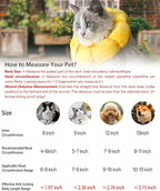 KUDES Cat Small Dog Recovery Collar, Cute Sunflower Neck Cone After Surgery - Image 2