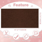 Cat Scratcher Pad, 47.2"x15.8" Scratching Mat, Trimmable Anti Scratch Bed Couch - Image 8