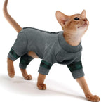 PUMYPOREITY Easy-On Cat Shirt, Soft Stretchy Cat Sweater by PUMYPOREITY