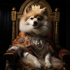 Abbylike Pet Rhinestone King Crown Small Size, Queen Crown - Image 5