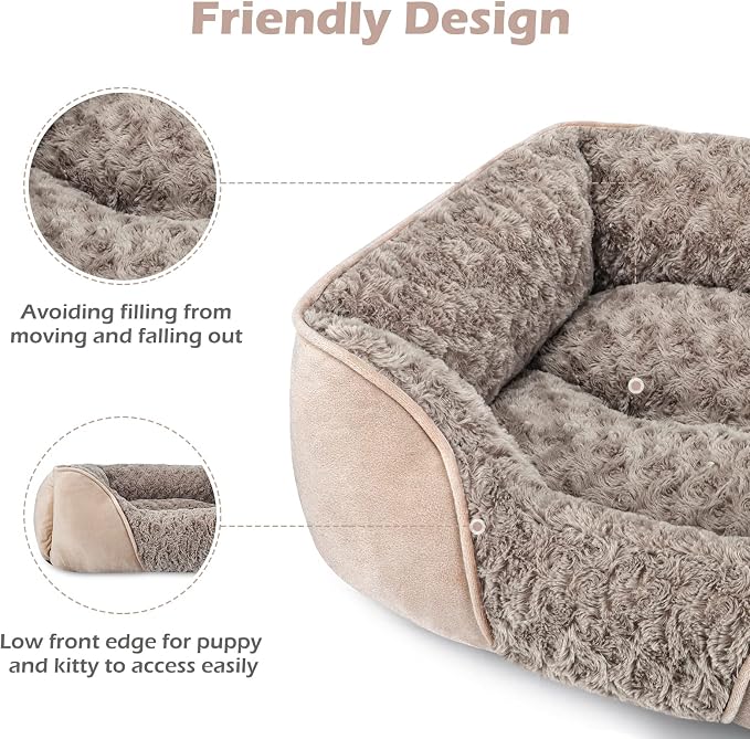 INVENHO Medium Dog Bed for Large, Small Dogs - Image 3